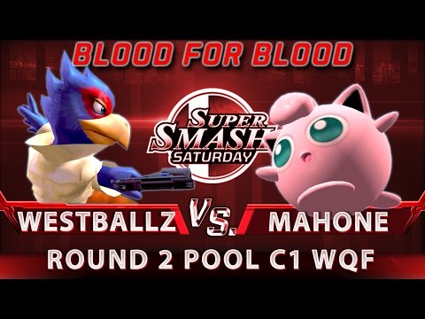 SSS: B4B - G2 | Westballz (Falco) vs. Mahone (Jigglypuff) - SSBM Round 2 Pool C1 WQF - Smash Melee