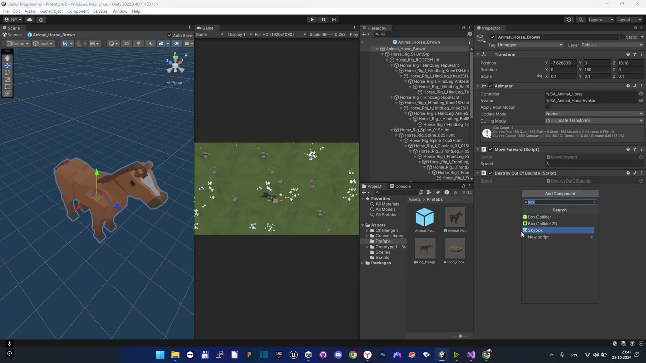Lesson 2.4 - Collision Decisions | Unity Junior Programmer Tutorial