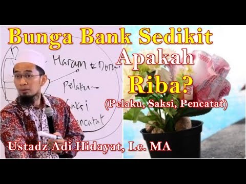 <p>Bunga Bank Sedikit termasuk Riba Ustadz Adi Hidayat, Lc. MA | Bunga Bank Kecil Riba?</p>
