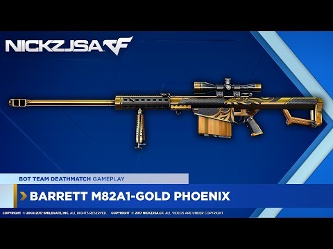 Barrett M82A1-Gold Phoenix | CROSSFIRE China 2.0