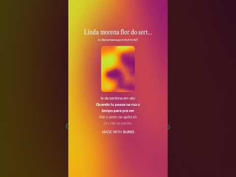 Linda morena flor do sertão