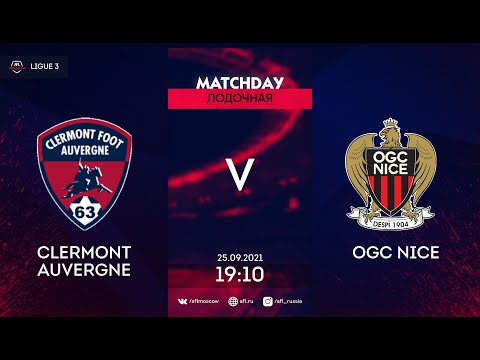 AFL21. France. Ligue 3. Day 11. Clermont Auvergne - OGC Nice
