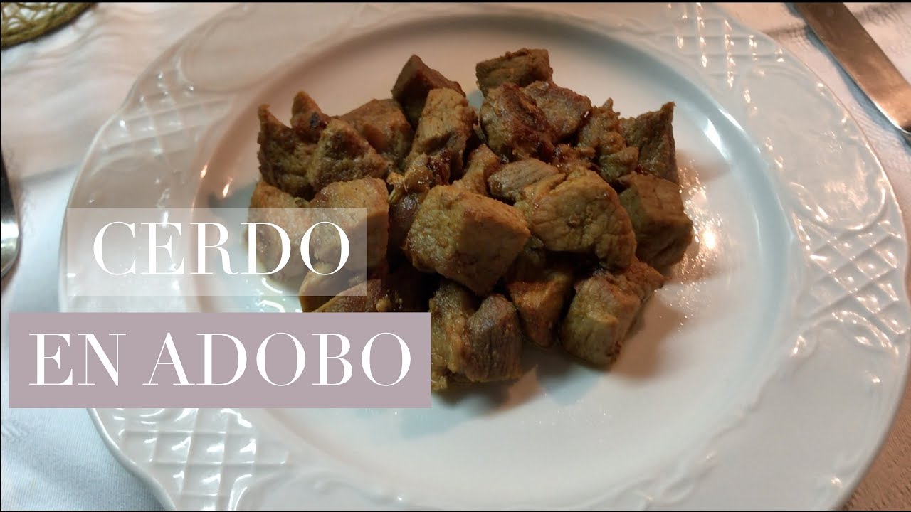 Cómo hacer CARNE DE CERDO EN ADOBO - Receta canaria [PASO A PASO]