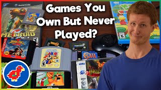 Games You Own but Never Played - Retro Bird
