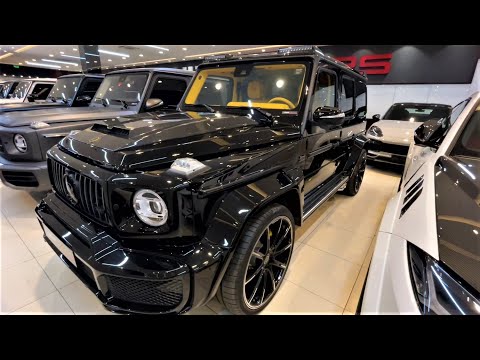 2023 Black Mercedes AMG G63 Brabus G800 - in depth Walkaround 4K