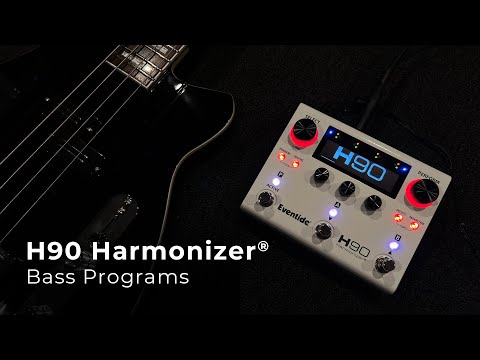 Eventide H90 Harmonizer® for Bass Guitar: Programs Demo