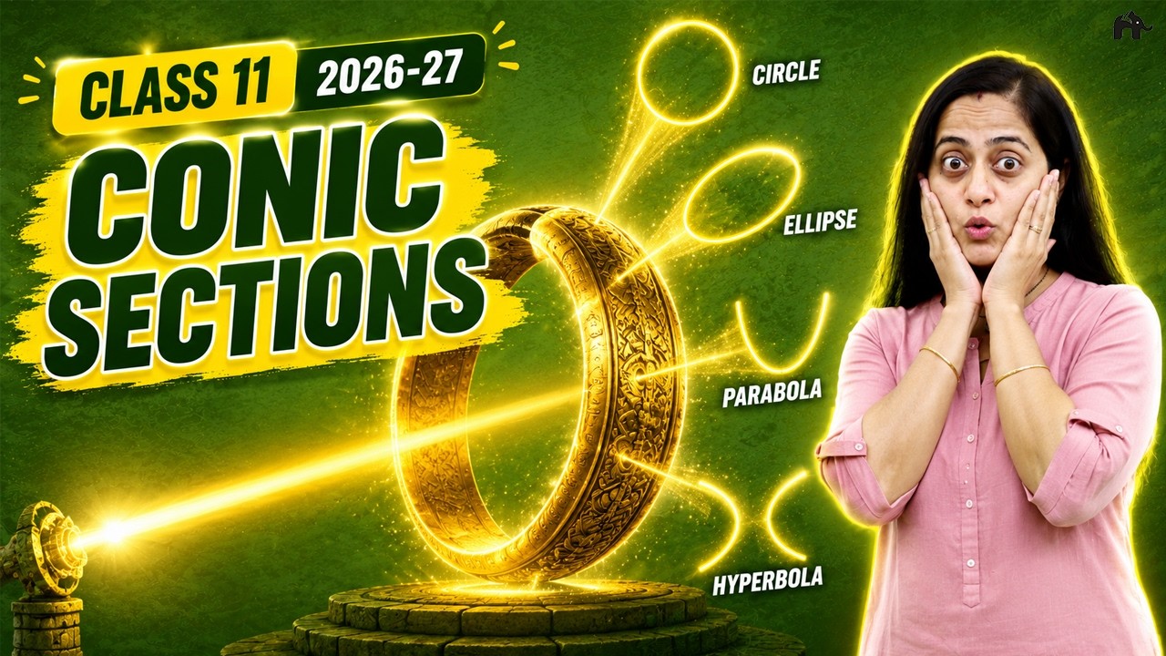 Conic Sections Class 11 in Hindi