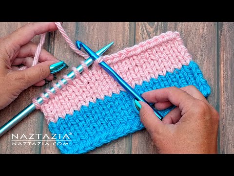 Crochet Cast off for Knitting How to Tutorial