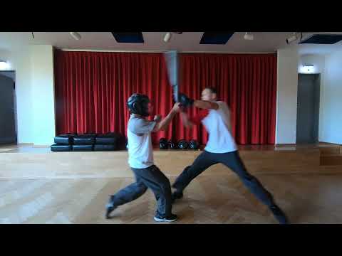 Wing Tsun gegen Stockangriff