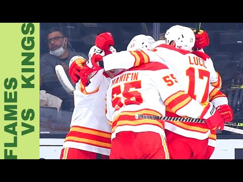 LOS ANGELES KINGS VS CALGARY FLAMES NHL HIGHLIGHTS | FULL GAME 2.12.2021