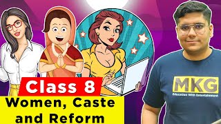 Women, Caste and Reform | Class 8 History Chapter 8 | Class 8 History | Class 8 women