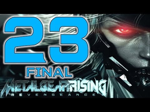 Metal Gear Rising: Revengeance Hard Playthrough - Part 23 - The Uber Armstrong Finale