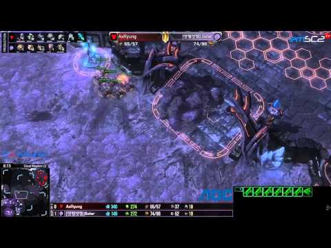 ZvT Ryung vs Solar g2 - Cloud Kingdom- Starcraft 2 HD polski komenarz