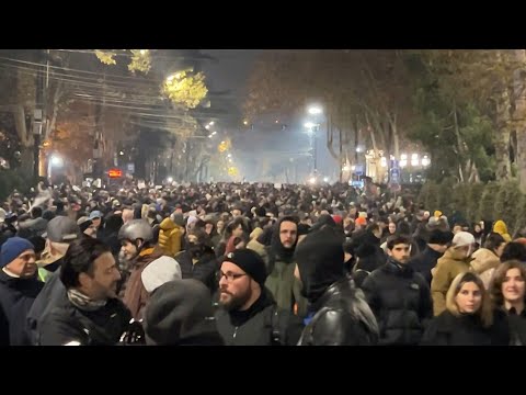 Thousands rally in Tbilisi in 12th day of anti-governmentt protests | AFP