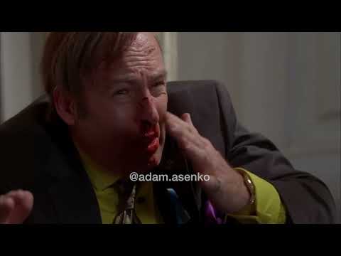 Jesse threatens Saul but it's a typical anime dub