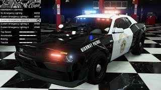GTA 5 - DLC Vehicle Customization - Bravado Gauntlet Interceptor (Hellcat Police Car)