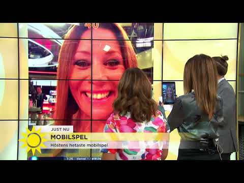 Tilde visar upp sin ansiktsdans-talang! - Nyhetsmorgon (TV4)