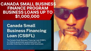 Canada Small Business Financing | Business Loans Up To $1,000,000 | Credit Lines Up To $150,000