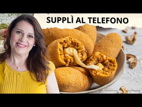 ✅ Supplì al Telefono Perfetti: Ricetta Originale con Mozzarella Filante! 🍽️🔥