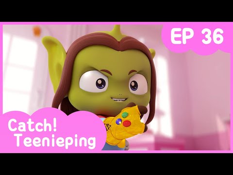 [KidsPang] Catch! Teenieping｜Ep.36 ALIENS AT HEARTROSE! 💘