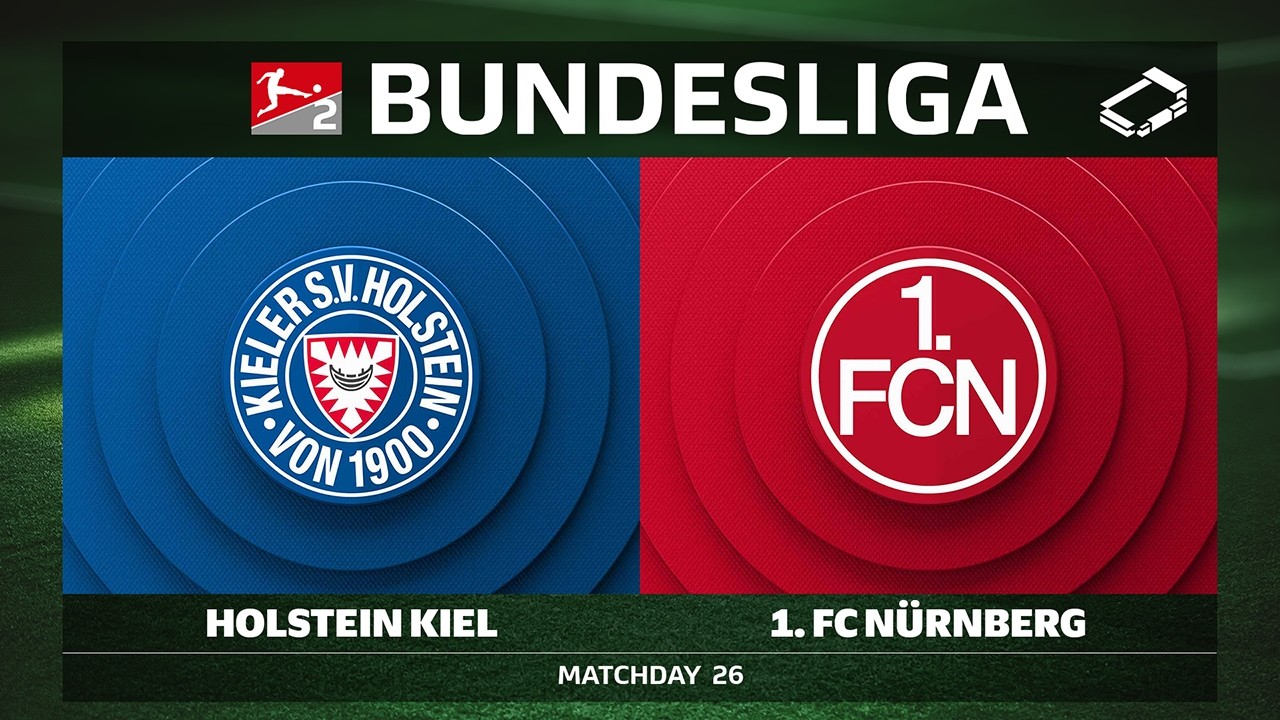 Holstein Kiel vs. 1. FC Nürnberg | Matchday 26 - Bundesliga 2 2025/26
