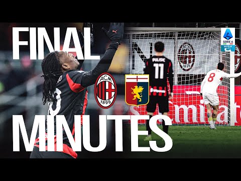 STOPPAGE-TIME DRAMA | AC Milan 1-1 Genoa | Final Minutes
