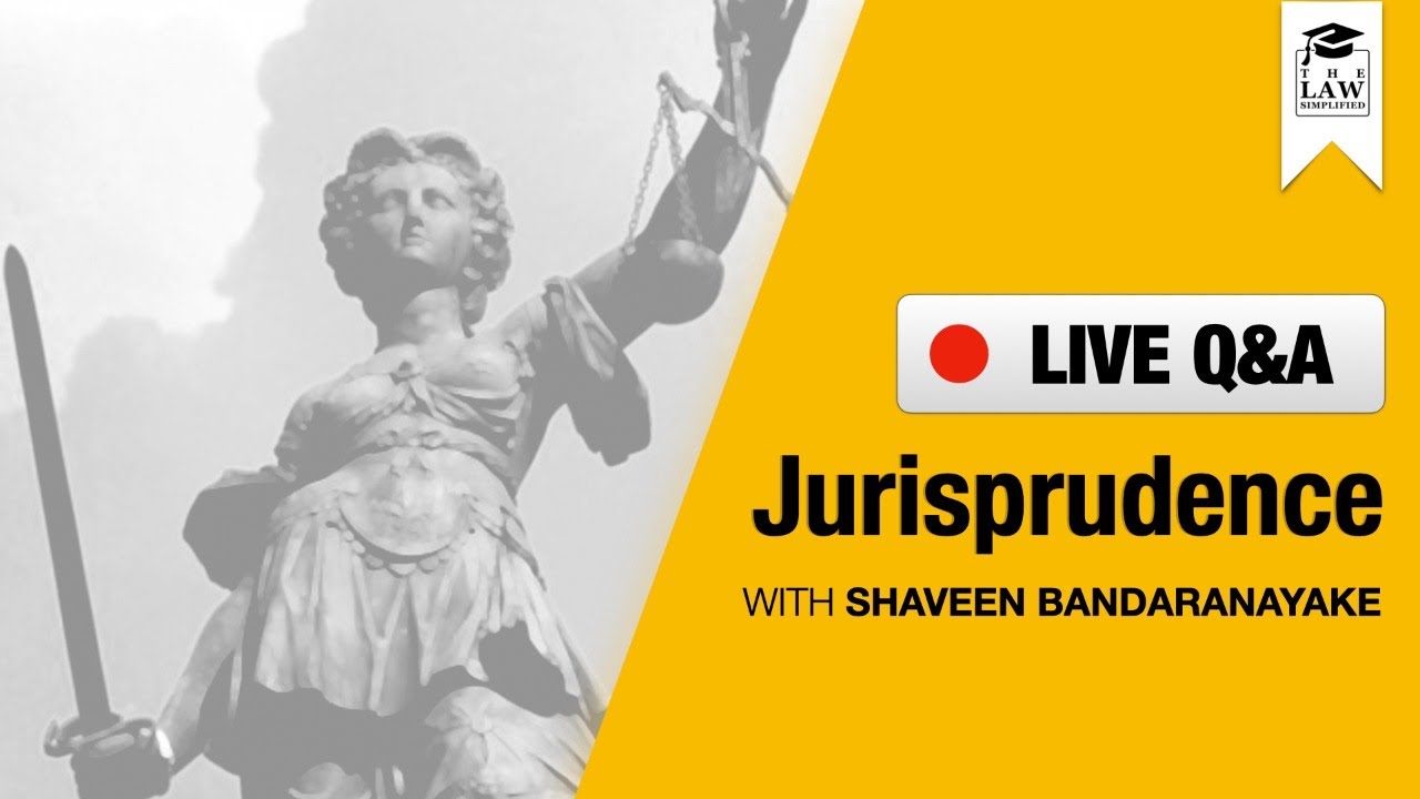 LIVE Q&A: Jurisprudence