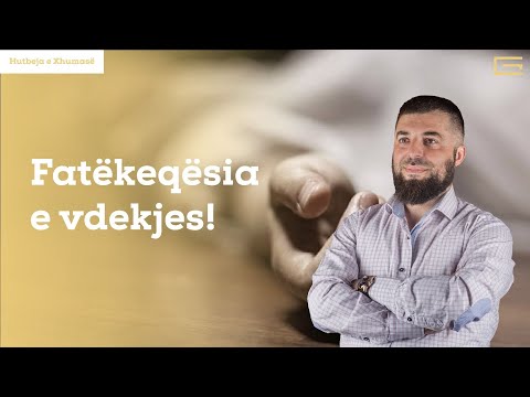 Hutbe | Fatëkeqësia e vdekjes! - Hoxhë Enes Goga