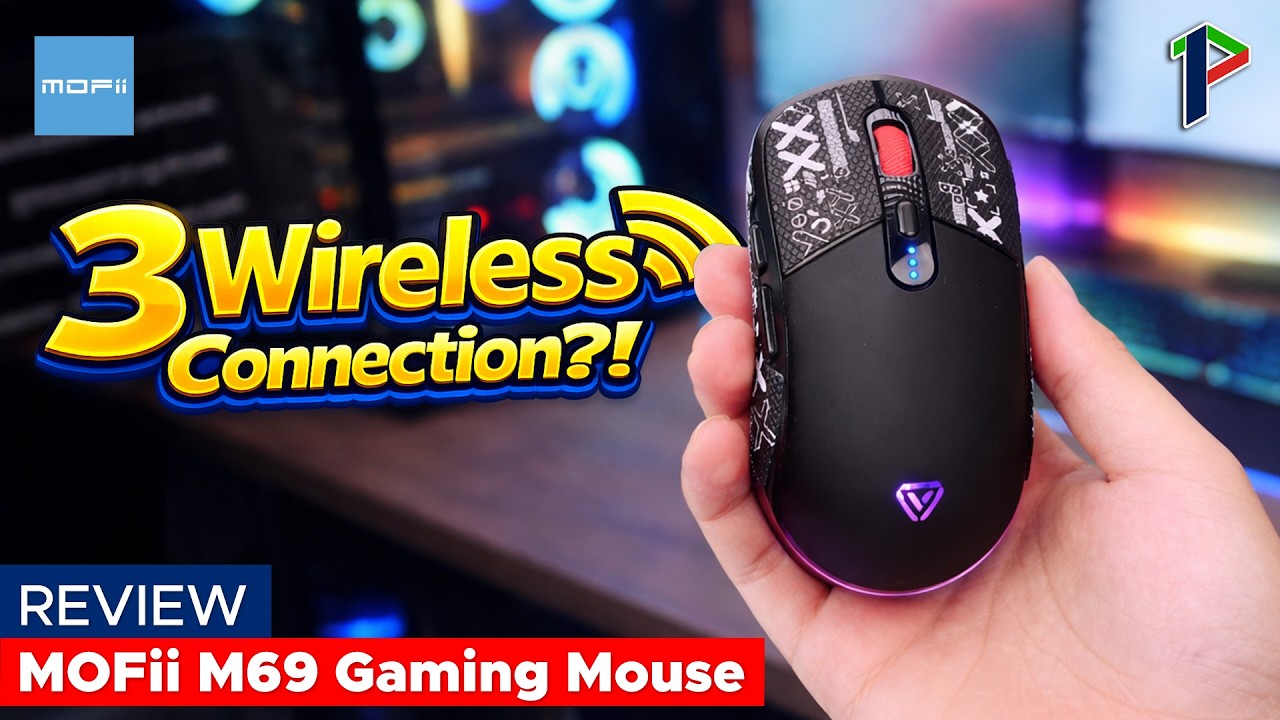 Mouse Wireless Murah Dengan 3 Mode Koneksi! - MOFii M69 Review Indonesia