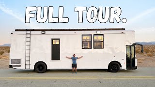 I turned a SCHOOL BUS into my LUXURY home (Detailed Tour) MQDEFAULT Thumbnail