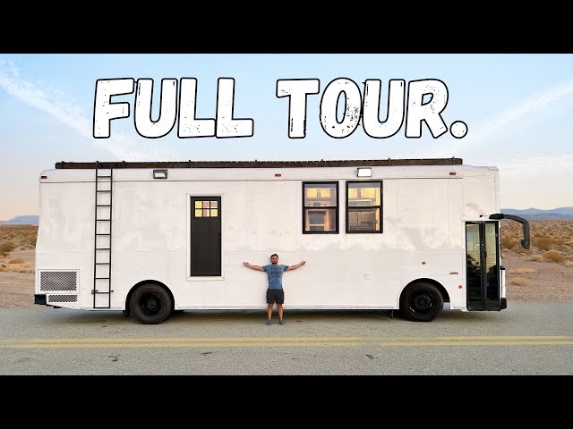 I turned a SCHOOL BUS into my LUXURY home (Detailed Tour) SDDEFAULT Thumbnail