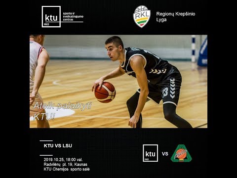 "Malsena-RKL" A diviziono čempionatas: KTU - LSU (2019-10-25)