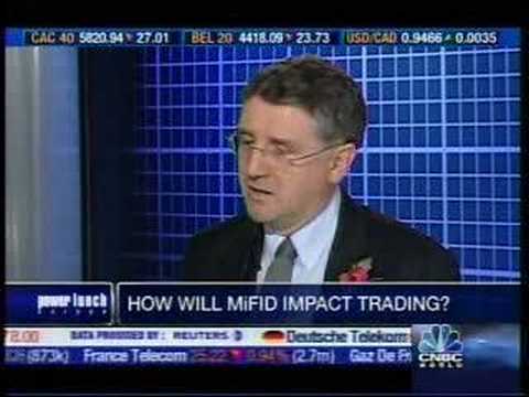 Peter Randall of Chi-x Interviewed on CNBC about MiFID