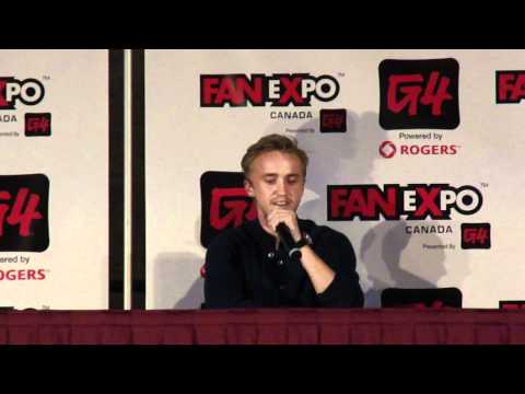 Tom Felton talks Fanfictions, Drarry, Dramione, Drapple, Alan Rickman Q&A Fan Expo Canada 8/28/11