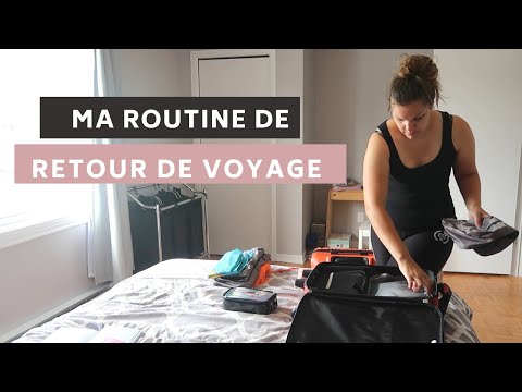 MA ROUTINE DE RETOUR DE VACANCES | Voyage en famille