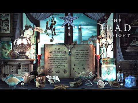 Sea Magic Ambience 🧹⭐🐚🌊🧜‍♀️ | An Evening of Sea Spells & Rituals | The Dead of Night Book of Shadows