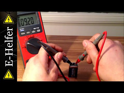 Mit dem Multimeter messen Strom, Spannung und Widerstände | E-Helfer