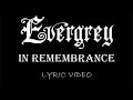 Evergrey - In Remembrance - 2006 - Lyric Video