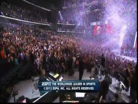 July 11, 2012 - ESPN - ESPY's (LeBron James-Best Male Athlete; Miami Heat - Best Team)