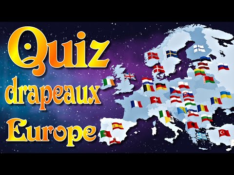Quiz drapeaux d'Europe, 30 drapeaux à trouver. Vas-tu y arriver ? géographie, culture générale.