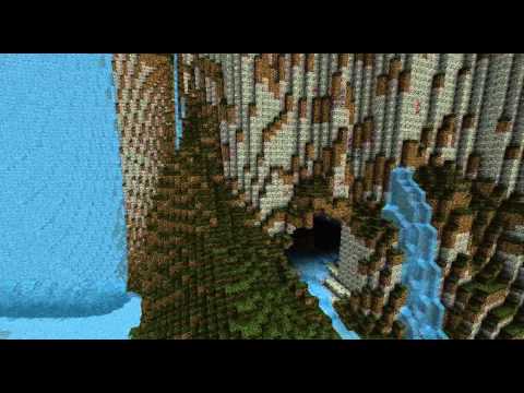 UNBELIEVABLE!! Minecraft Rainforest Valley Terrain