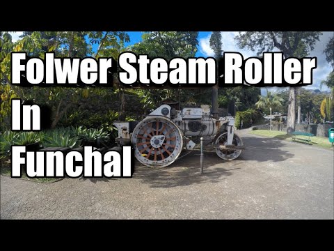 Fowler Steam Roller In Funchal - 21/11/22