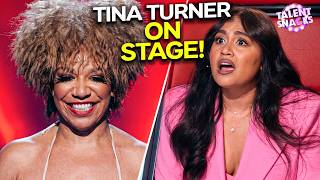 The Coaches Thought TINA TURNER Herself Walked On Stage | The Voice