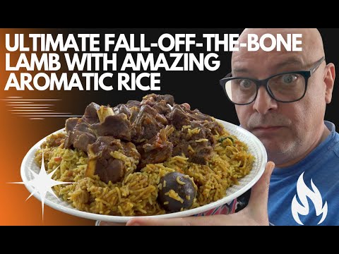The Best Aromatic Rice & Lamb Ever | Arabic Lamb Rice