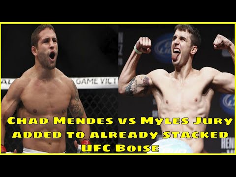 Myles Jury vs Chad Mendes full fight