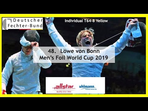 Loewe von Bonn 2019 Men's Foil Individual - Piste Yellow