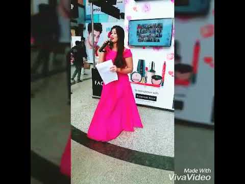 Aleena Hosted for brand faces at mgf metropolitan mall New Delhi