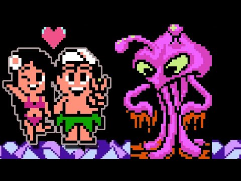 Adventure Island 3 (NES) All Bosses (No Damage)