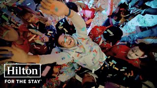 Hilton Garden Inn Lando Norris's Surprise Birthday Stay