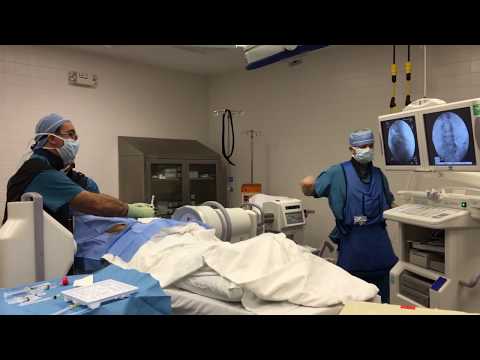 Dr. Sammarone showing his expertise doing a Procedure